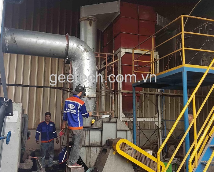 Sửa chữa, cải tạo hệ thống xử lý bụi lò hơi