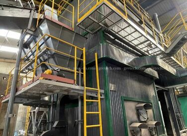 Hệ thống lò hơi tầng sôi 10 tấn/giờ đốt đa nhiên liệu tại Hải Dương
